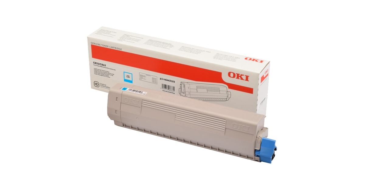 OKI Toner cyan 46443103