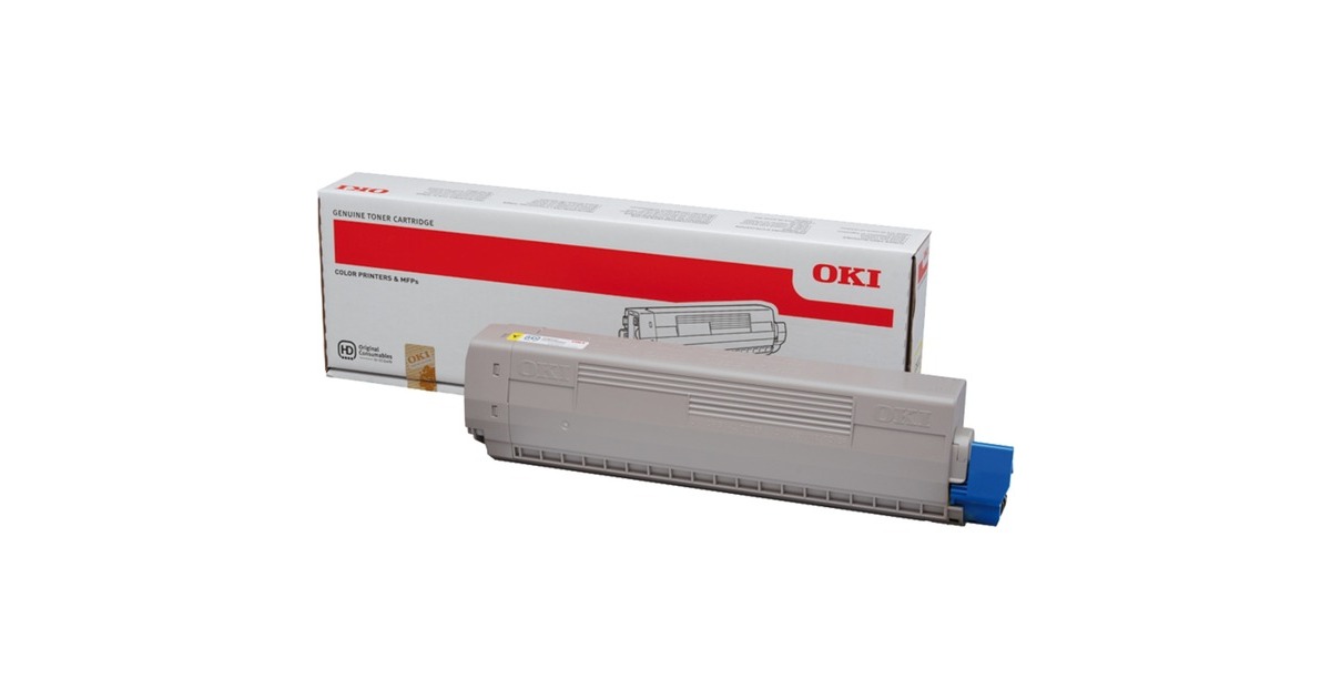OKI Toner gelb 44844613