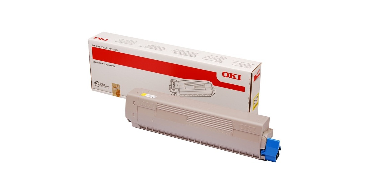 OKI Toner gelb 45862837