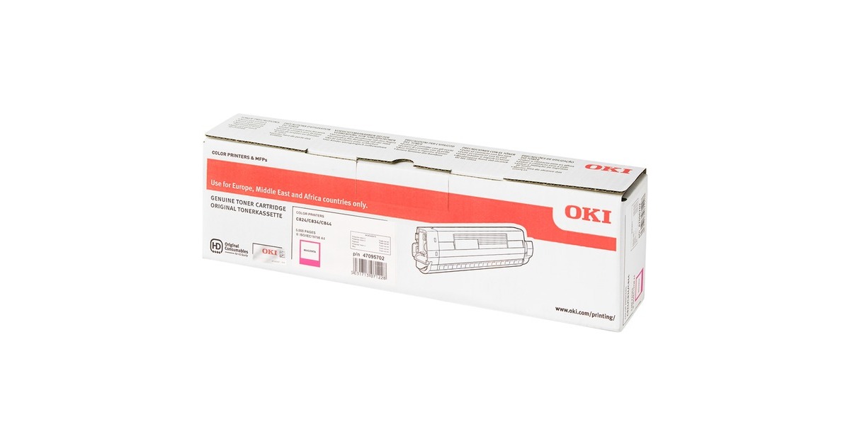 OKI Toner magenta 47095702 OKI Toner magenta 47095702