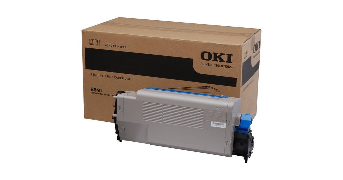 OKI Toner schwarz 44661802
