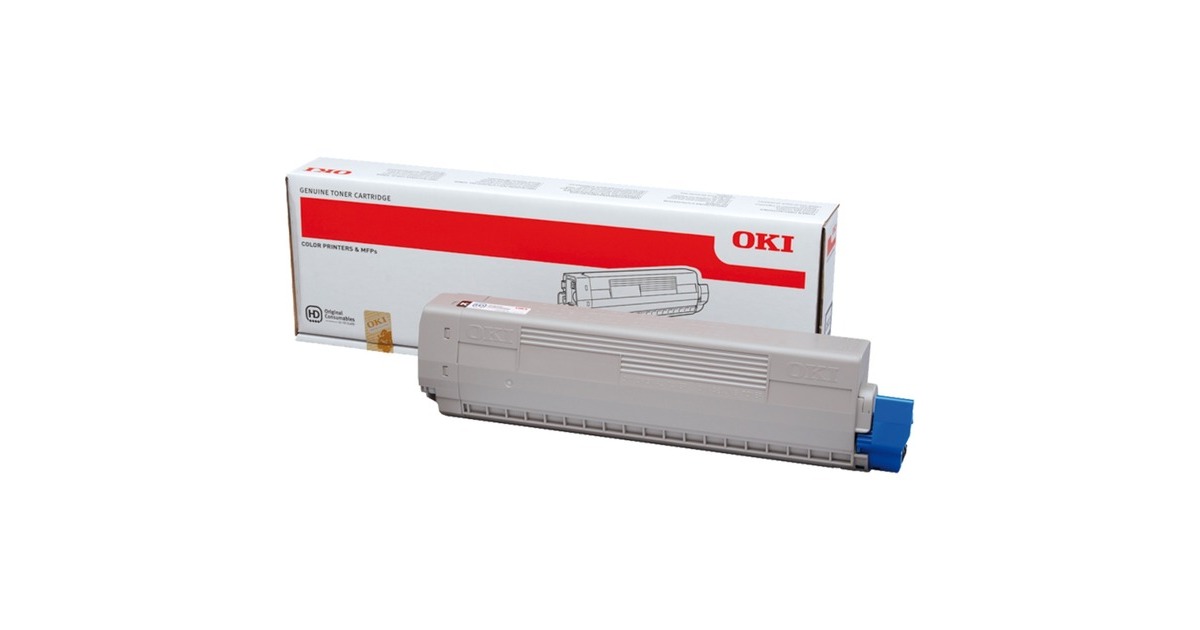 OKI Toner schwarz 44844616