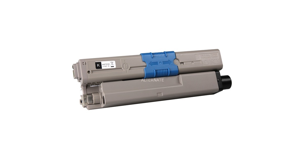 OKI Toner schwarz 44973536