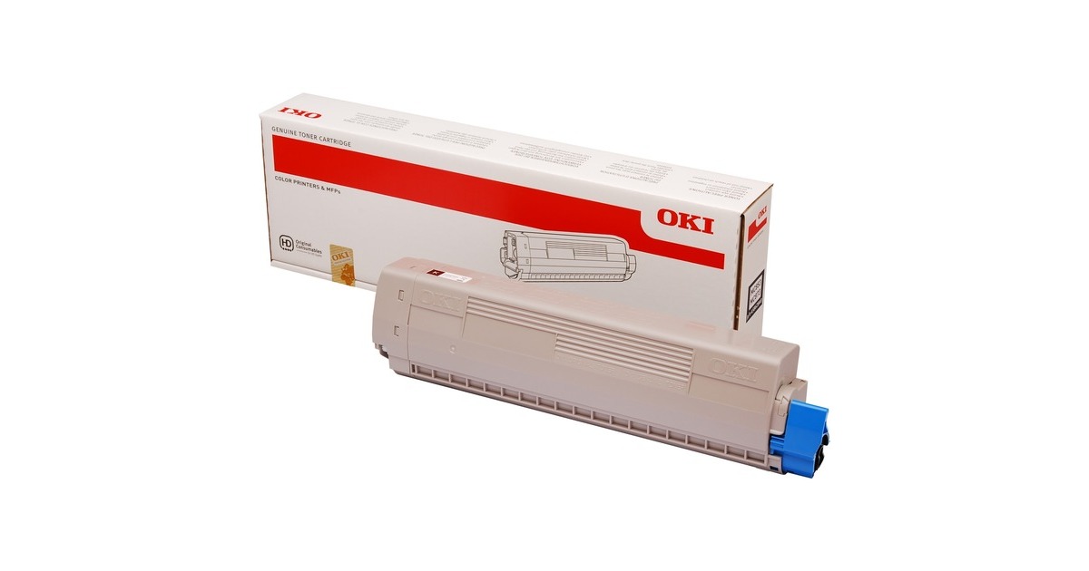 OKI Toner schwarz 45862840