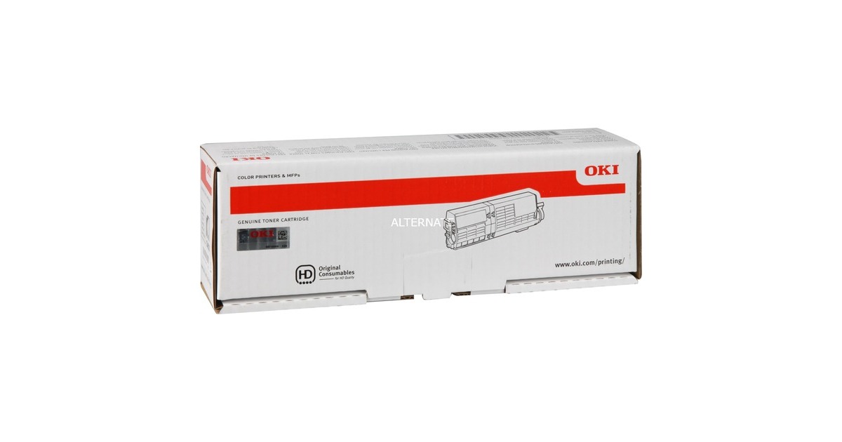 OKI Toner schwarz 46490404