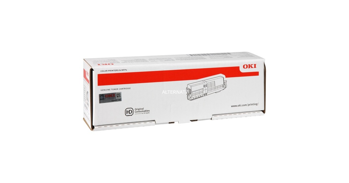 OKI Toner schwarz 46490608