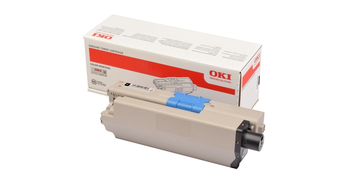 OKI Toner schwarz 46508712