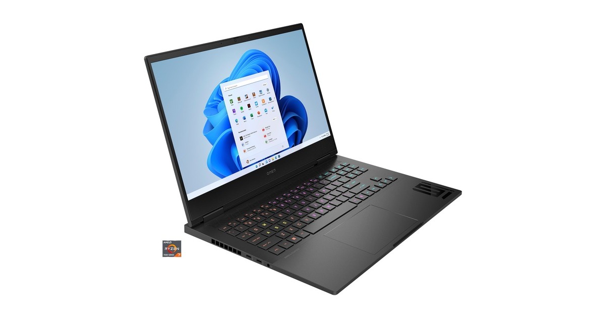 OMEN 16-xf0077ng, Gaming-Notebook(schwarz, Windows 11 Home 64-Bit, 40.9 cm (16.1 Zoll) & 165 Hz Display, 1 TB SSD)