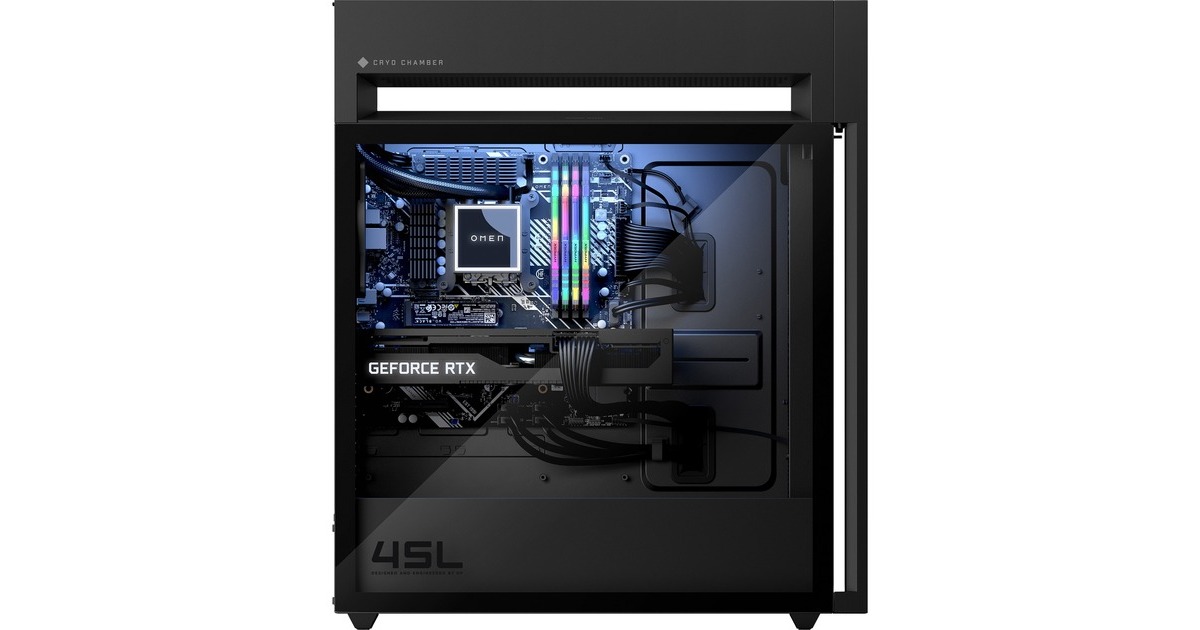OMEN 45L Gaming Desktop GT22-1204ng, Gaming-PC(schwarz, ohne Betriebssystem)