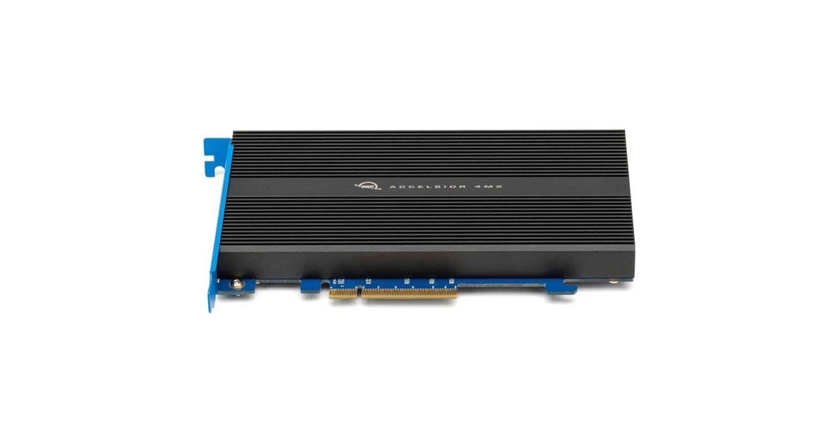 OWC Accelsior 4M2 16 TB, SSD(PCIe 3.1 x4, NVMe 1.3, AIC)