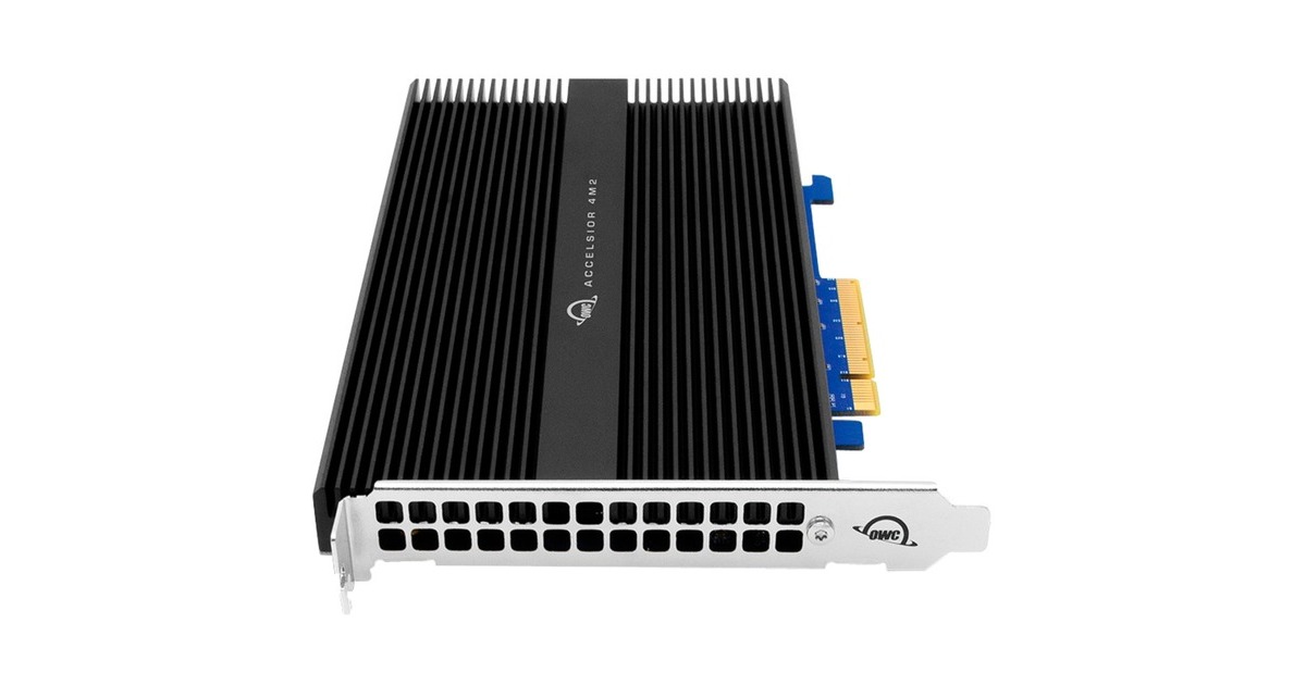 OWC Accelsior 4M2 4 TB, SSD(PCIe 3.1 x4, NVMe 1.3, AIC)