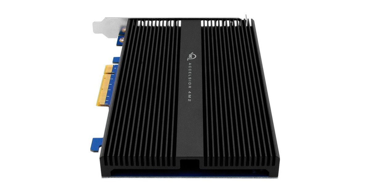 OWC Accelsior 4M2 8 TB, SSD(PCIe 3.1 x4, NVMe 1.3, AIC)