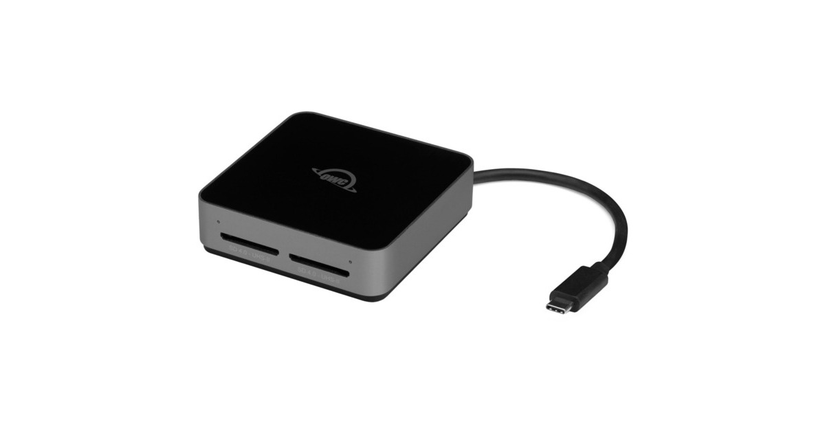 OWC Atlas Dual SD Card Reader, Kartenleser(aluminium)