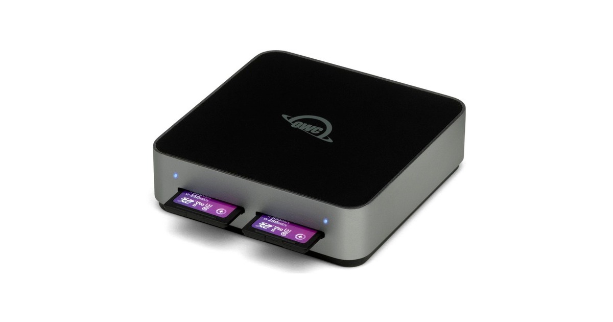 OWC Atlas Dual SD Card Reader, Kartenleser(aluminium)
