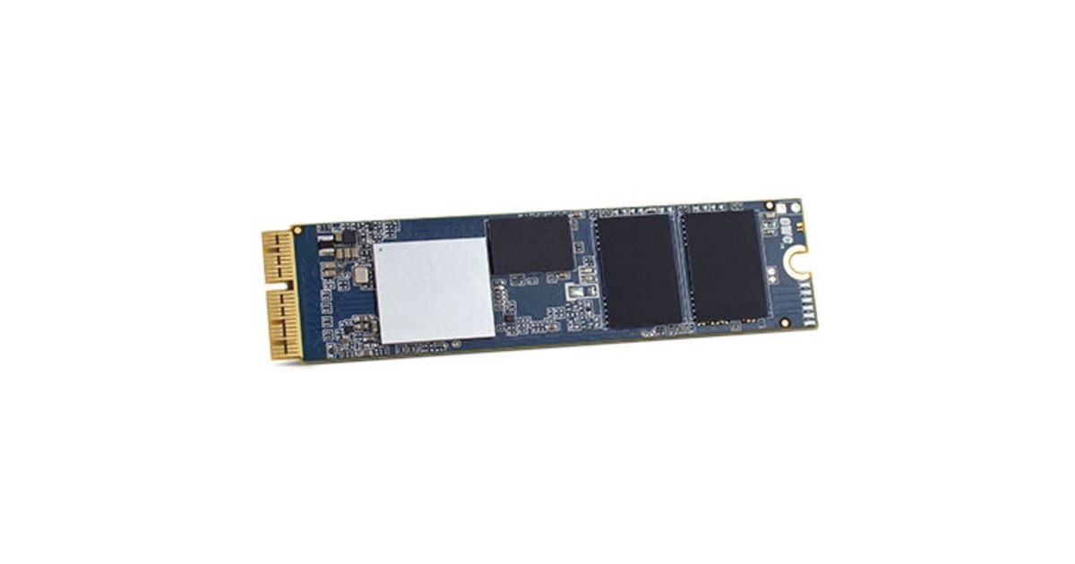 OWC Aura Pro X2 1 TB, SSD(PCIe 3.1 x4, NVMe 1.3, Custom Blade)