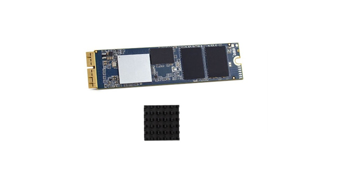 OWC Aura Pro X2 2 TB, SSD(PCIe 3.1 x4, NVMe 1.3, Custom Blade)