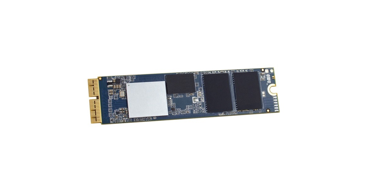 OWC Aura Pro X2 480 GB, SSD(PCIe 3.1 x4, NVMe 1.3, Custom Blade, inkl. Upgrade-Kit)