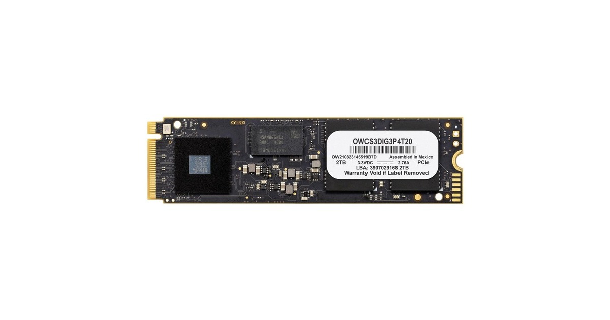 OWC Aura Ultra IV 2 TB, SSD(PCIe 4.0 x4, NVMe 1.4, M.2 2280)