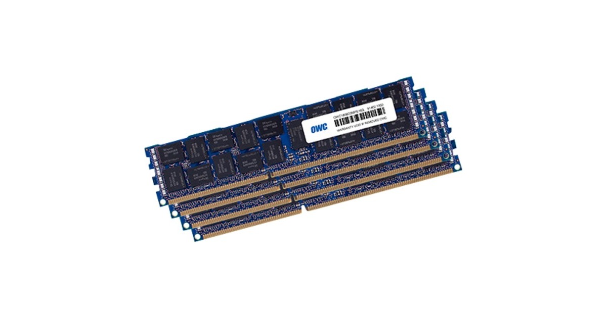 OWC DIMM 32 GB DDR3-1866 (4x 8 GB) Quad-Kit, für MAC , Arbeitsspeicher(OWC1866D3R8M32)
