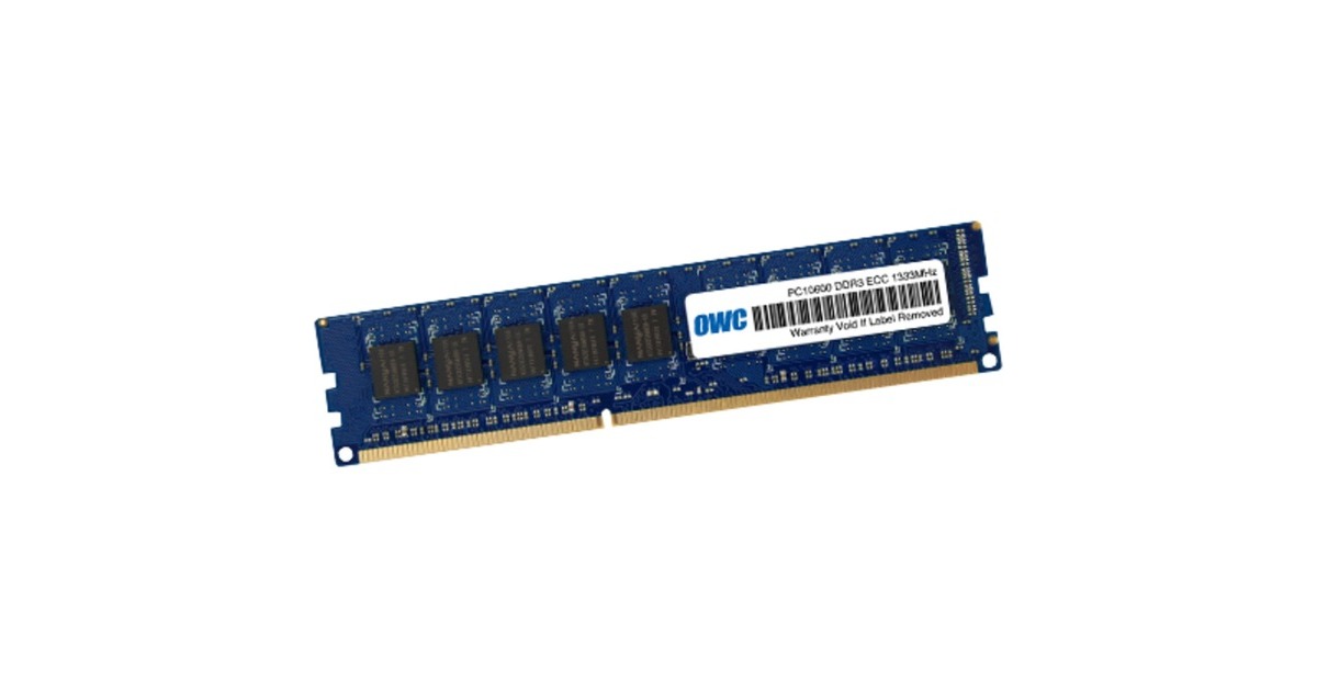 OWC DIMM 4 GB DDR3-1333, für MAC , Arbeitsspeicher(OWC1333D3ECC4GB) OWC DIMM 4 GB DDR3-1333, für MAC , Arbeitsspeicher(OWC1333D3ECC4GB)