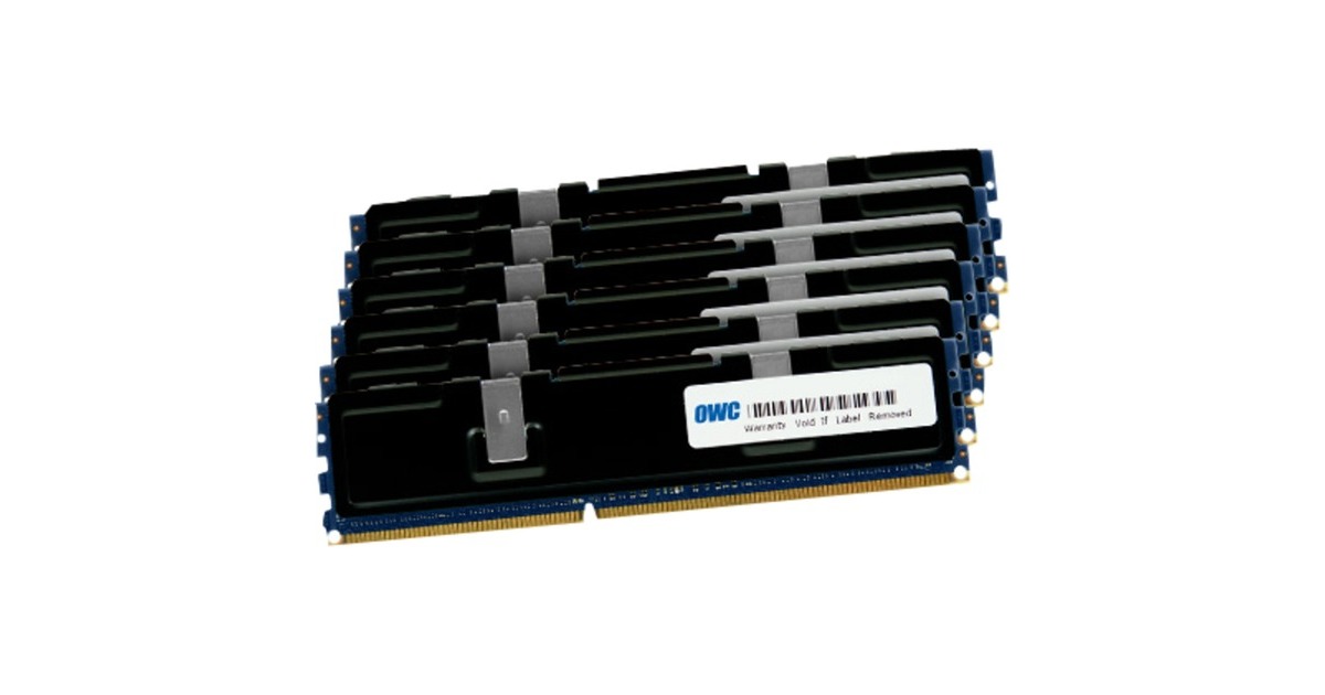 OWC DIMM 96 GB DDR3-1333 (6x 16 GB) Hexa-Kit, für MAC , Arbeitsspeicher(OWC1333D3X9M096) OWC DIMM 96 GB DDR3-1333 (6x 16 GB) Hexa-Kit, für MAC , Arbeitsspeicher(OWC1333D3X9M096)