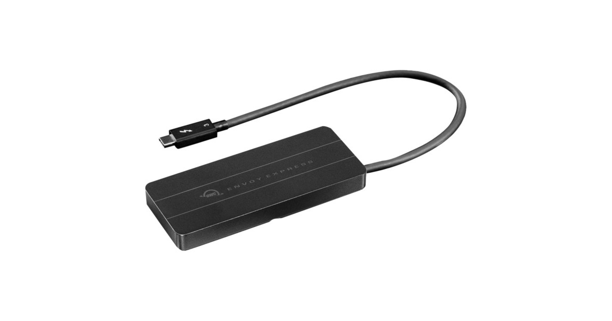 OWC Envoy Express 4 TB, Externe SSD(schwarz, Thunderbolt 3)