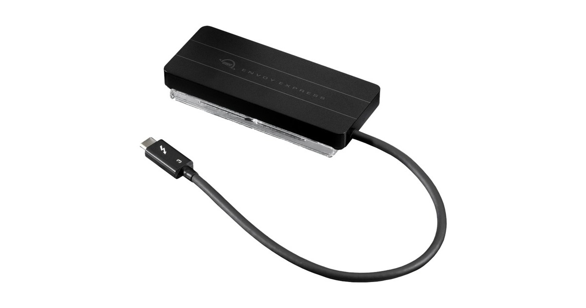 OWC Envoy Express 8 TB, Externe SSD(schwarz, Thunderbolt 3)