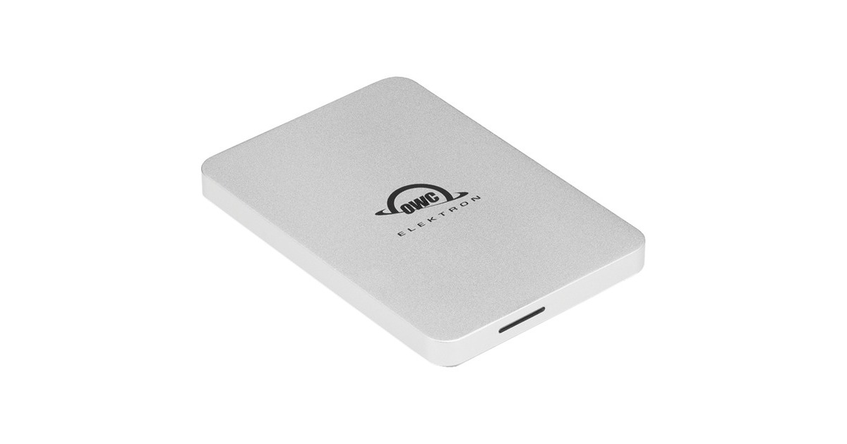 OWC Envoy Pro Elektron 1 TB, Externe SSD(aluminium, USB-C 3.2 Gen 2 (10 Gbit/s))