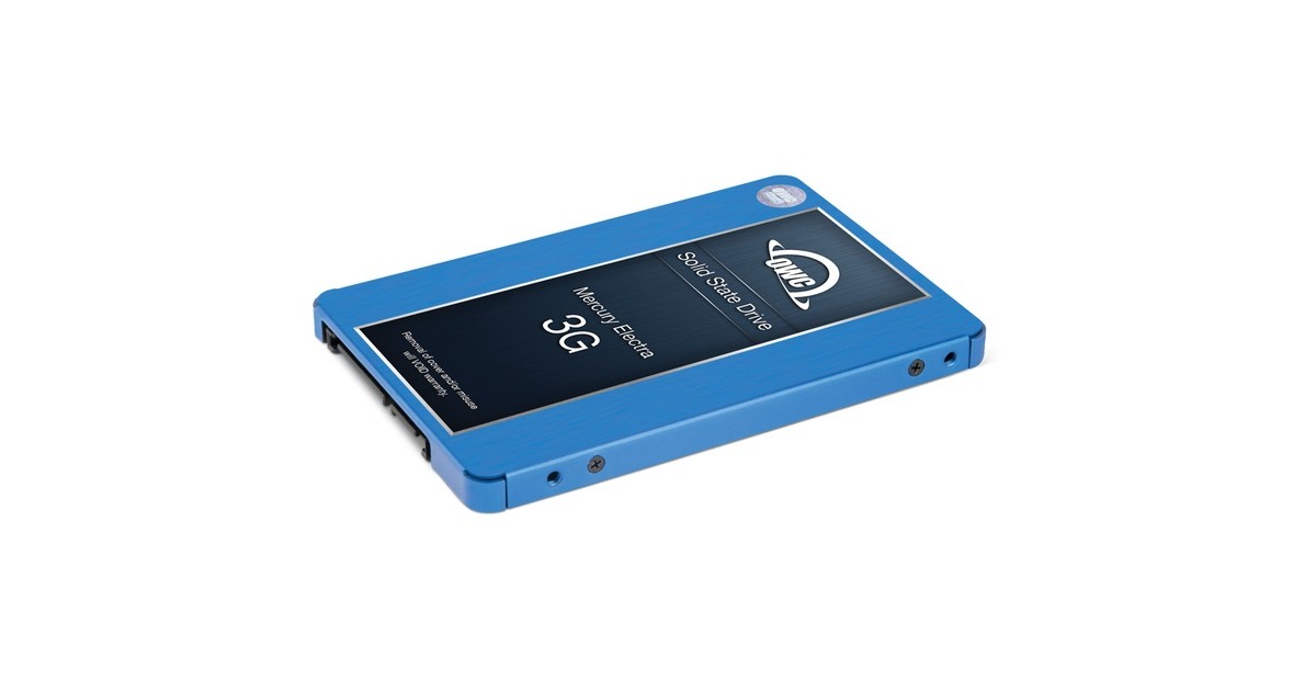 OWC Mercury Electra 3G 1 TB, SSD(blau, SATA 3 Gb/s, 2,5
