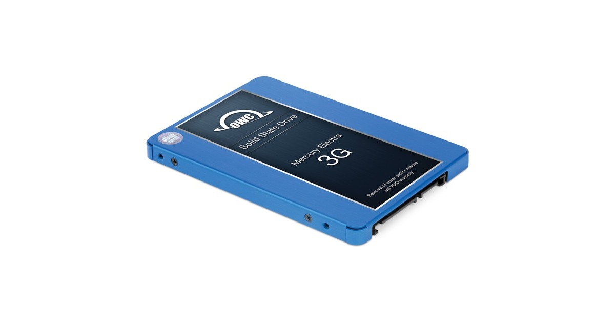 OWC Mercury Electra 3G 250 GB, SSD(blau, SATA 3 Gb/s, 2,5")