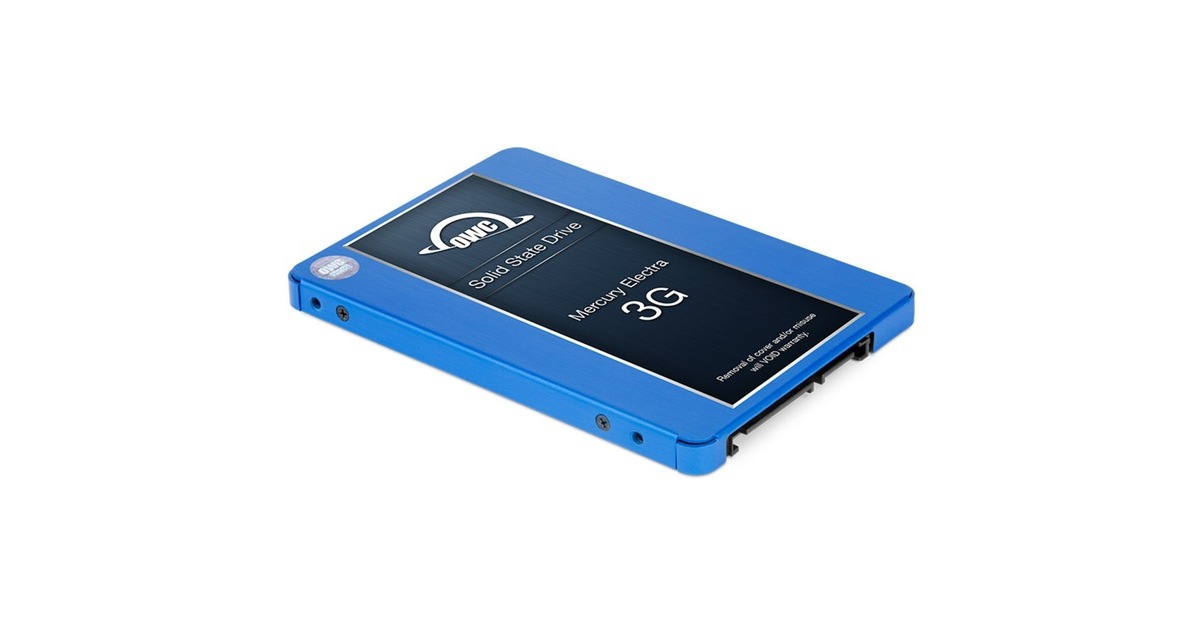OWC Mercury Electra 3G 2 TB, SSD(blau, SATA 3 Gb/s, 2,5")
