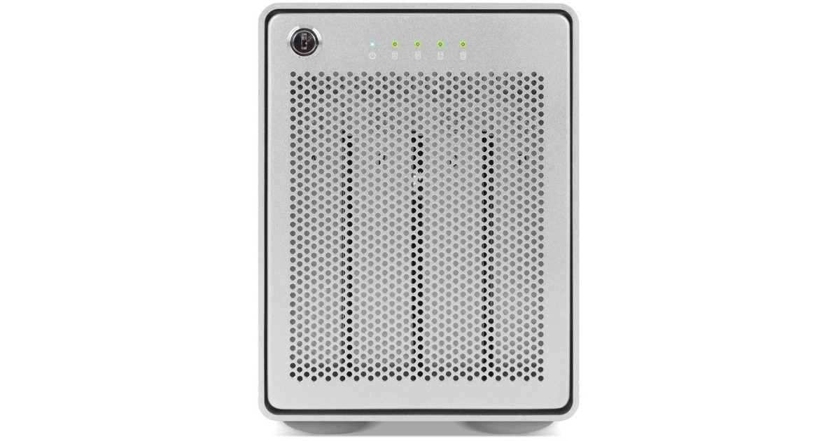 OWC Mercury Elite Pro Quad, Laufwerksgehäuse(silber, USB 3.2 Gen 2, RAID Ready)