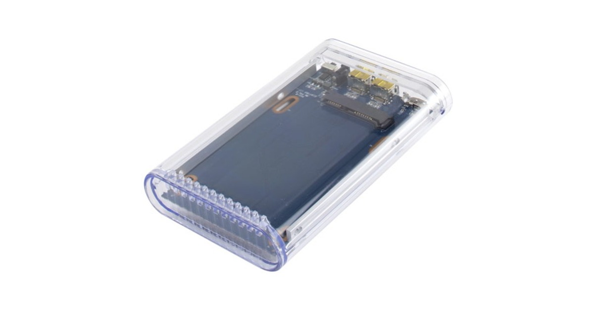OWC Mercury On-The-Go, Laufwerksgehäuse(transparent, Multi-Interface Enclosure Kit) OWC Mercury On-The-Go, Laufwerksgehäuse(transparent, Multi-Interface Enclosure Kit)