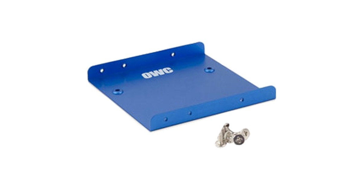 OWC MultiMount 2,5" auf 3,5" für Tray SSD, Einbaurahmen(blau, PC) OWC MultiMount 2,5" auf 3,5" für Tray SSD, Einbaurahmen(blau, PC)