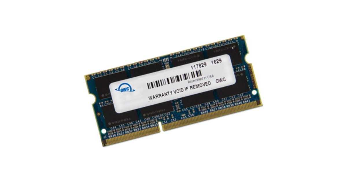 OWC SO-DIMM 16 GB DDR3-1600, für MAC , Arbeitsspeicher(OWC1600DDR3S16G)