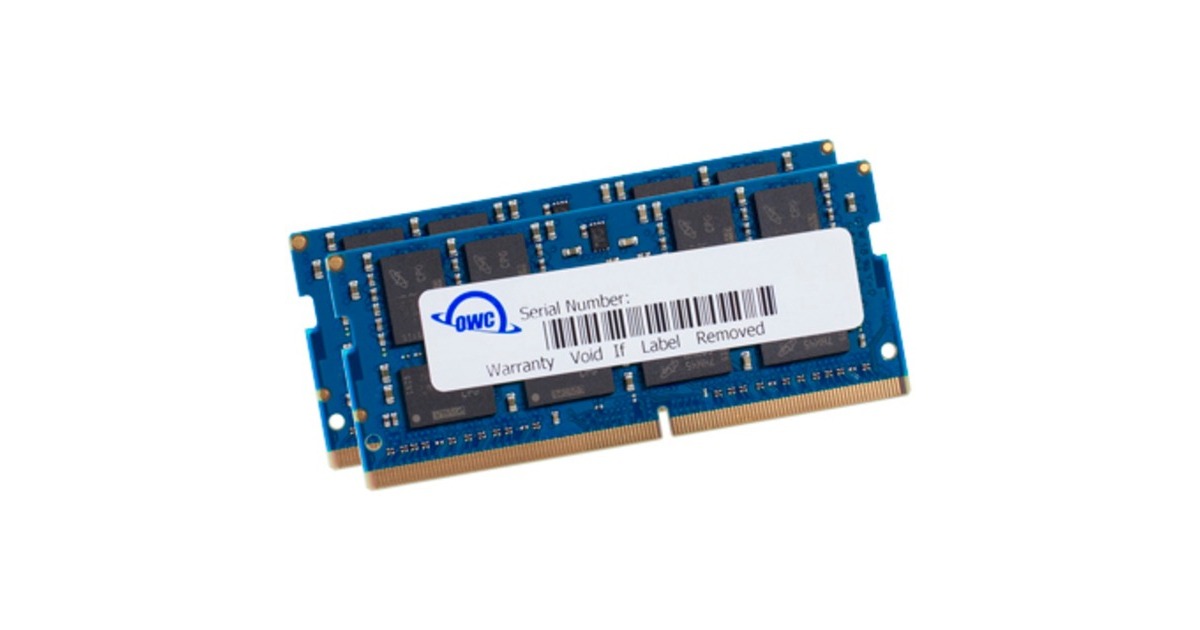 OWC SO-DIMM 64 GB DDR4-2666 (2x 32 GB) Dual-Kit, Arbeitsspeicher(OWC2666DDR4S64P)