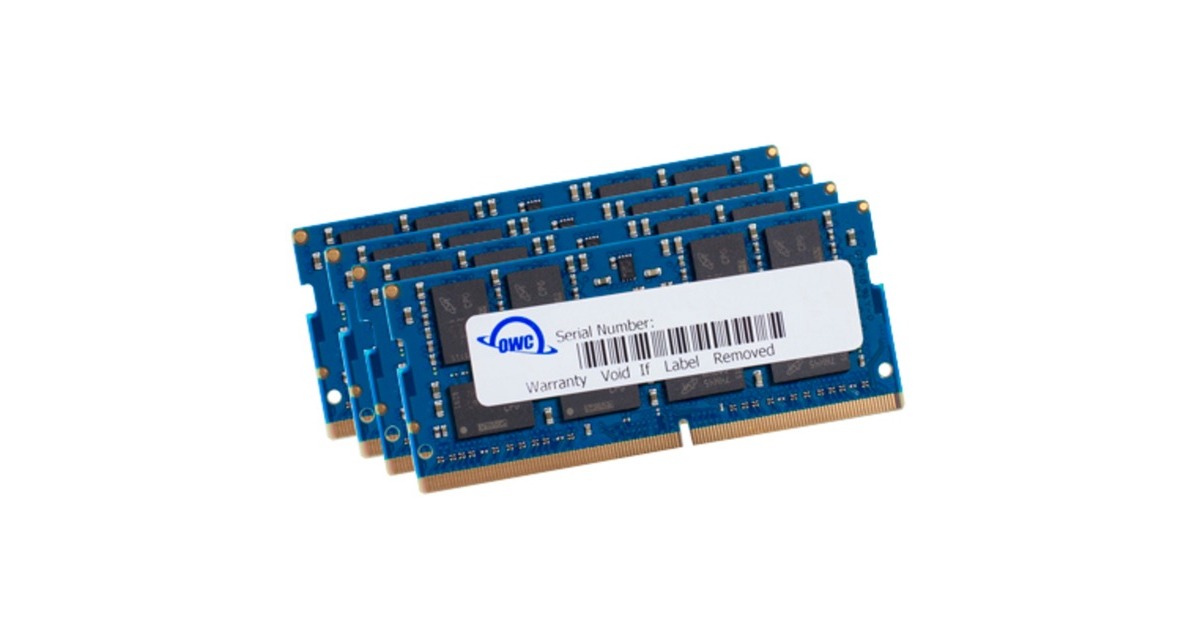 OWC SO-DIMM 64 GB DDR4-2666 (4x 16 GB) Quad-Kit, Arbeitsspeicher(OWC2666DDR4S64S)