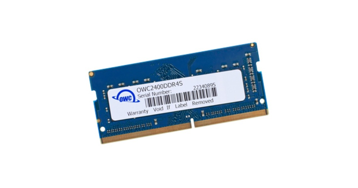 OWC SO-DIMM 8 GB DDR4-2400, für MAC , Arbeitsspeicher(OWC2400DDR4S8GB) OWC SO-DIMM 8 GB DDR4-2400, für MAC , Arbeitsspeicher(OWC2400DDR4S8GB)