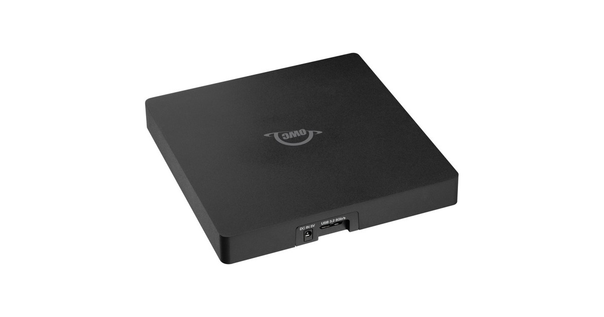 OWC Slim 8X DVDRW, externer DVD-Brenner(schwarz)