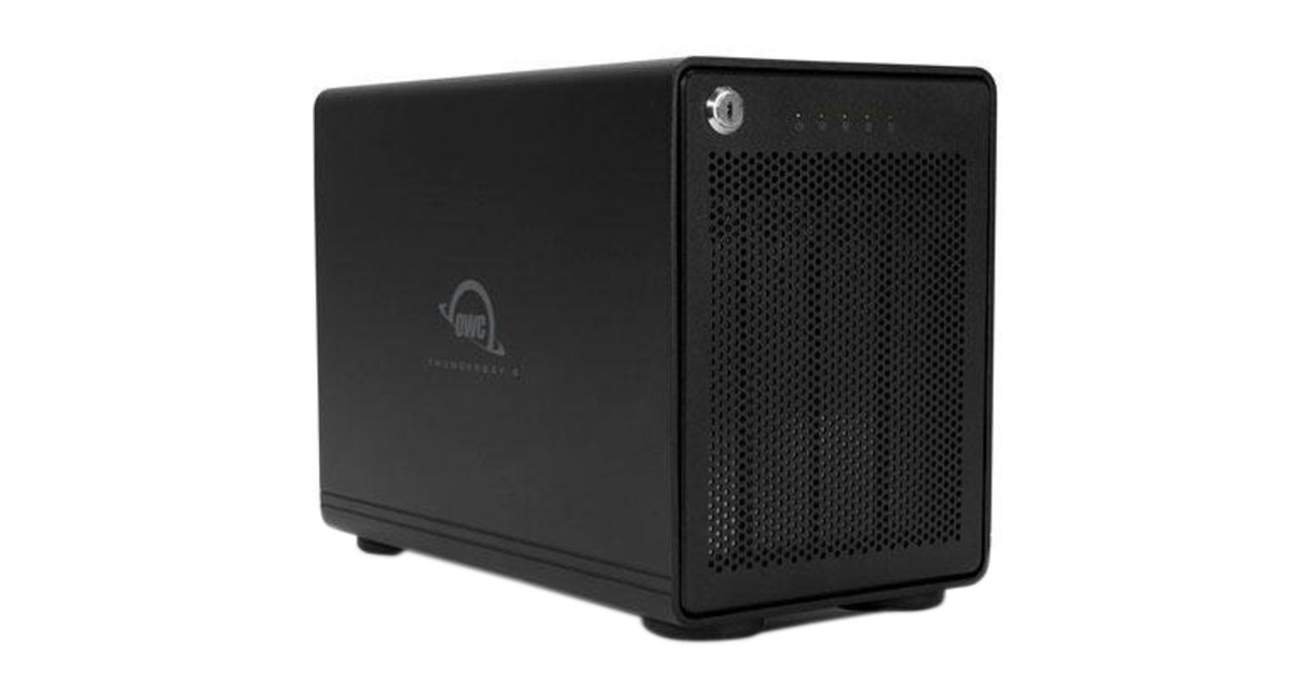 OWC ThunderBay 4, Laufwerksgehäuse(schwarz, 4-Bay Thunderbolt 3 External Drive Enclosure) OWC ThunderBay 4, Laufwerksgehäuse(schwarz, 4-Bay Thunderbolt 3 External Drive Enclosure)