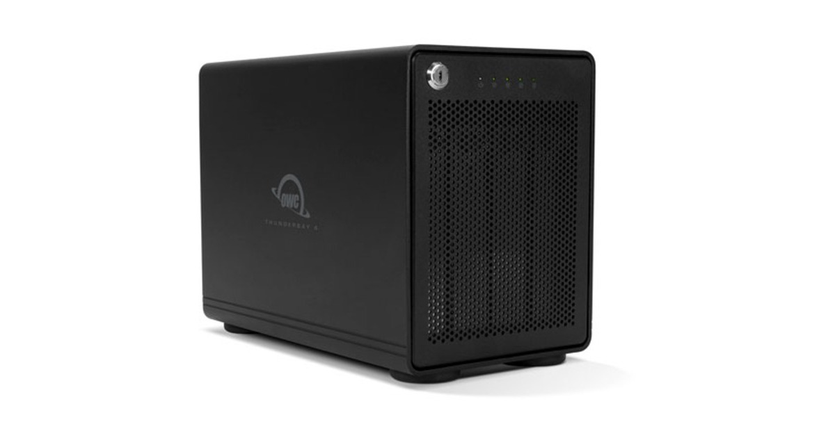 OWC ThunderBay 4 -RAID 5, Laufwerksgehäuse(schwarz, 4-Bay Storage Enclosure mit Dual Thunderbolt 3 Ports) OWC ThunderBay 4 -RAID 5, Laufwerksgehäuse(schwarz, 4-Bay Storage Enclosure mit Dual Thunderbolt 3 Ports)