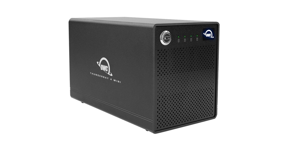 OWC ThunderBay 4 mini, Laufwerksgehäuse(schwarz) OWC ThunderBay 4 mini, Laufwerksgehäuse(schwarz)