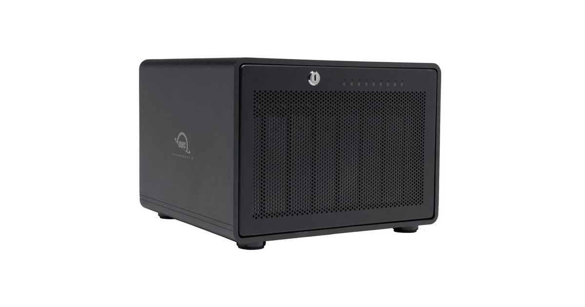 OWC ThunderBay 8, Laufwerksgehäuse(schwarz, 8-Bay Thunderbolt 3 External Drive Enclosure) OWC ThunderBay 8, Laufwerksgehäuse(schwarz, 8-Bay Thunderbolt 3 External Drive Enclosure)