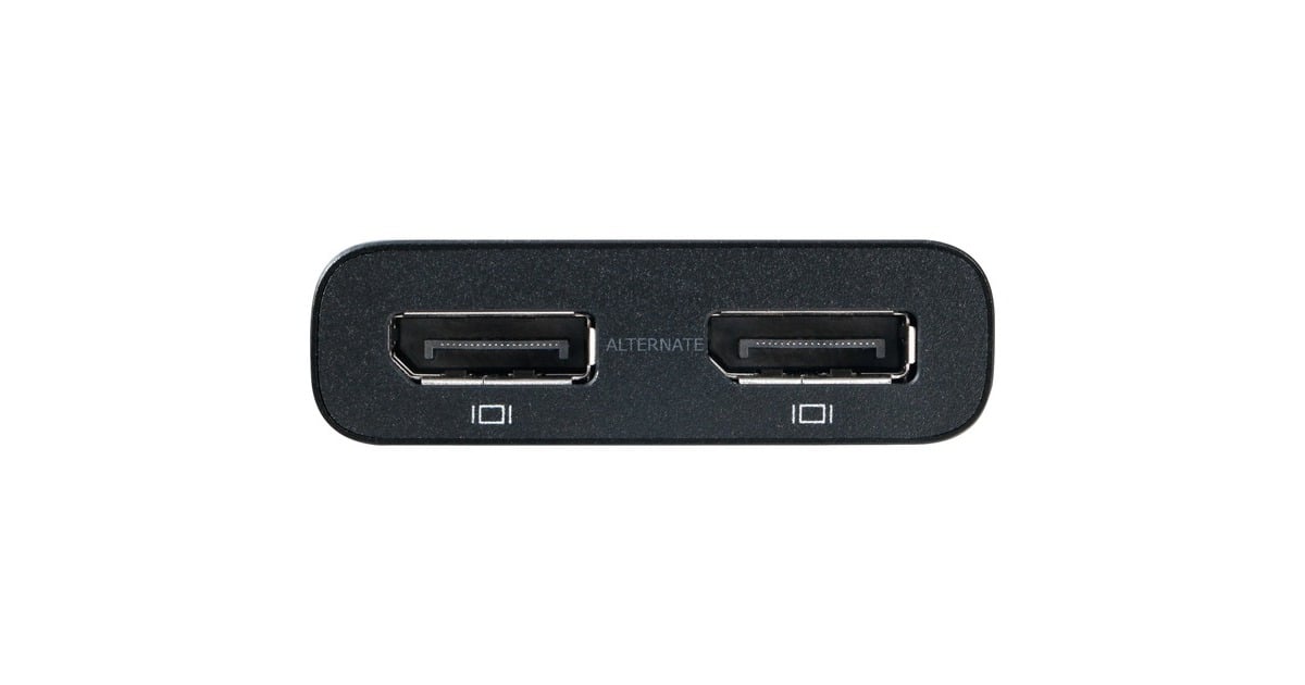 OWC Thunderbolt 3/2x DisplayPort Adapter(schwarz)