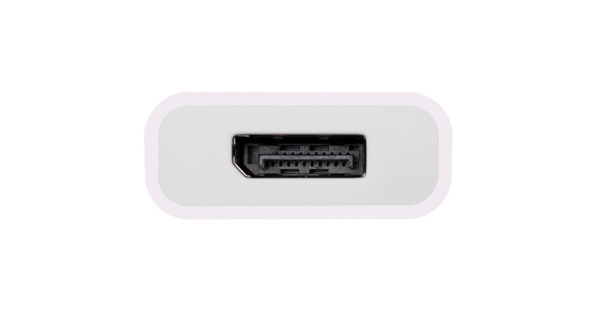 DisplayPort Buchse(weiß, 11cm)