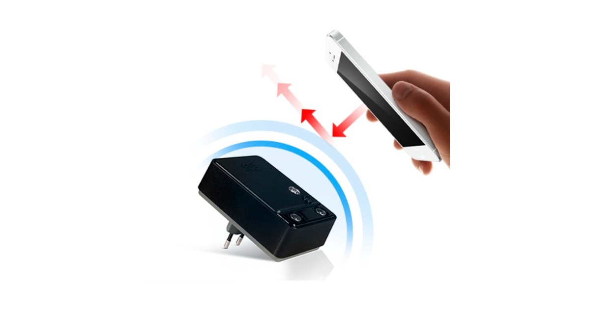 One for all Signalverstärker 2-fach(schwarz, 2 Ausgänge)