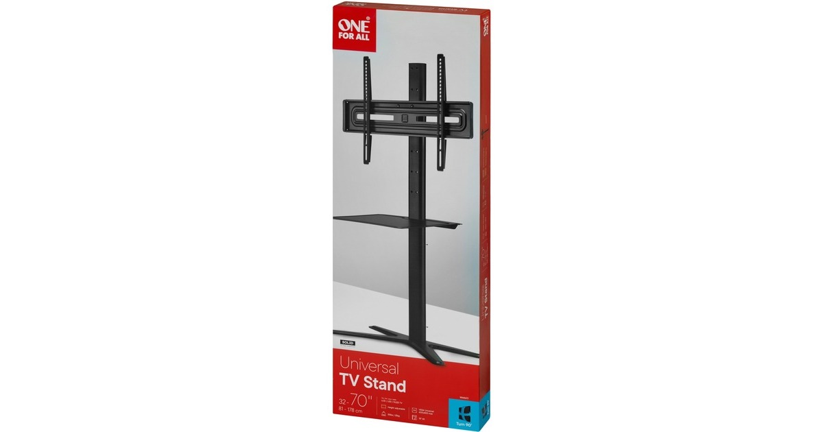 One for all TV-Standhalterung SOLID WM4672(schwarz)