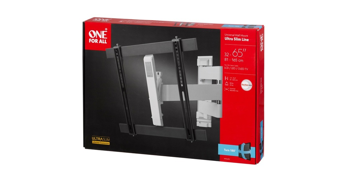 One for all TV-Wandhalterung WM6452(schwarz)