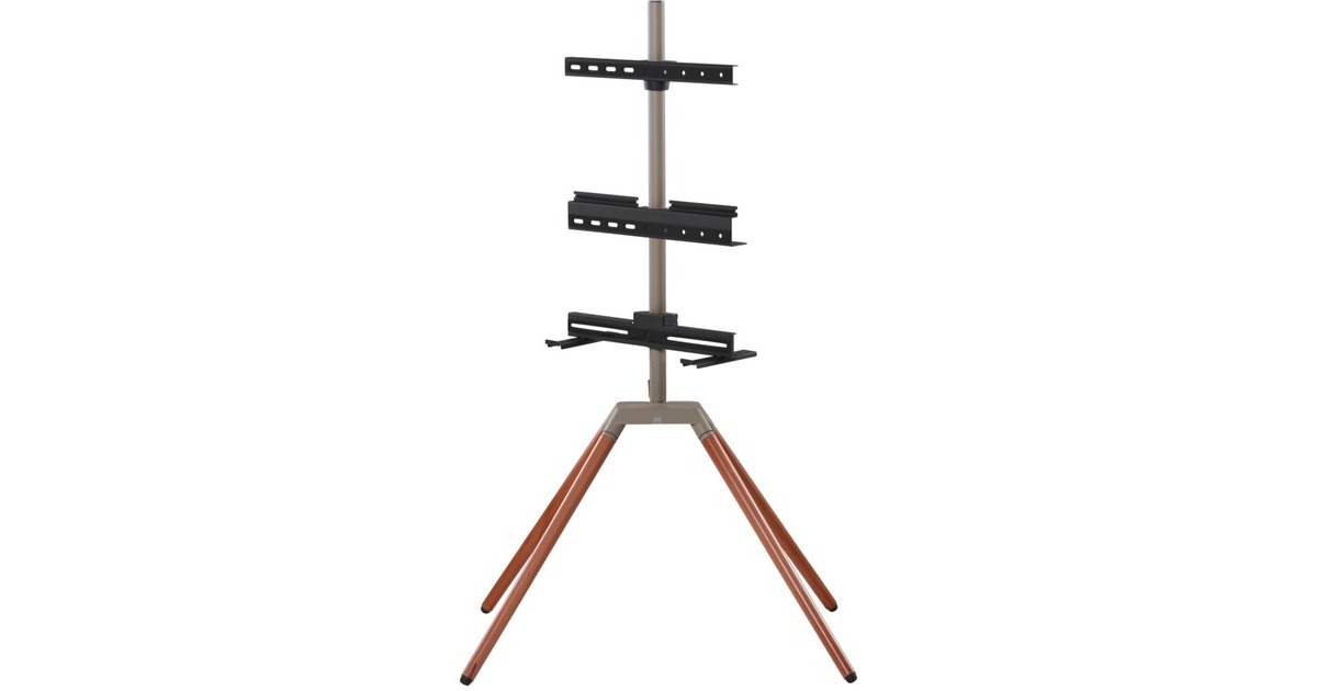 One for all Universal-TV-Ständer Quadpod, Halterung(schwarz)