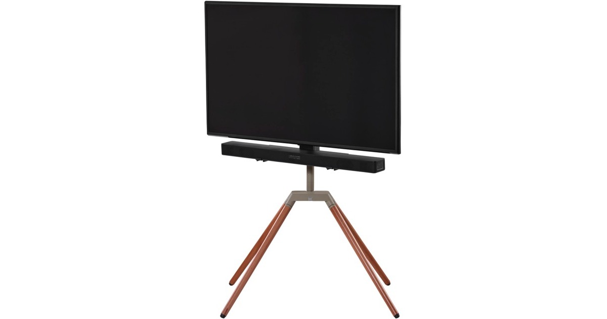 One for all Universal-TV-Ständer Quadpod, Halterung(schwarz)